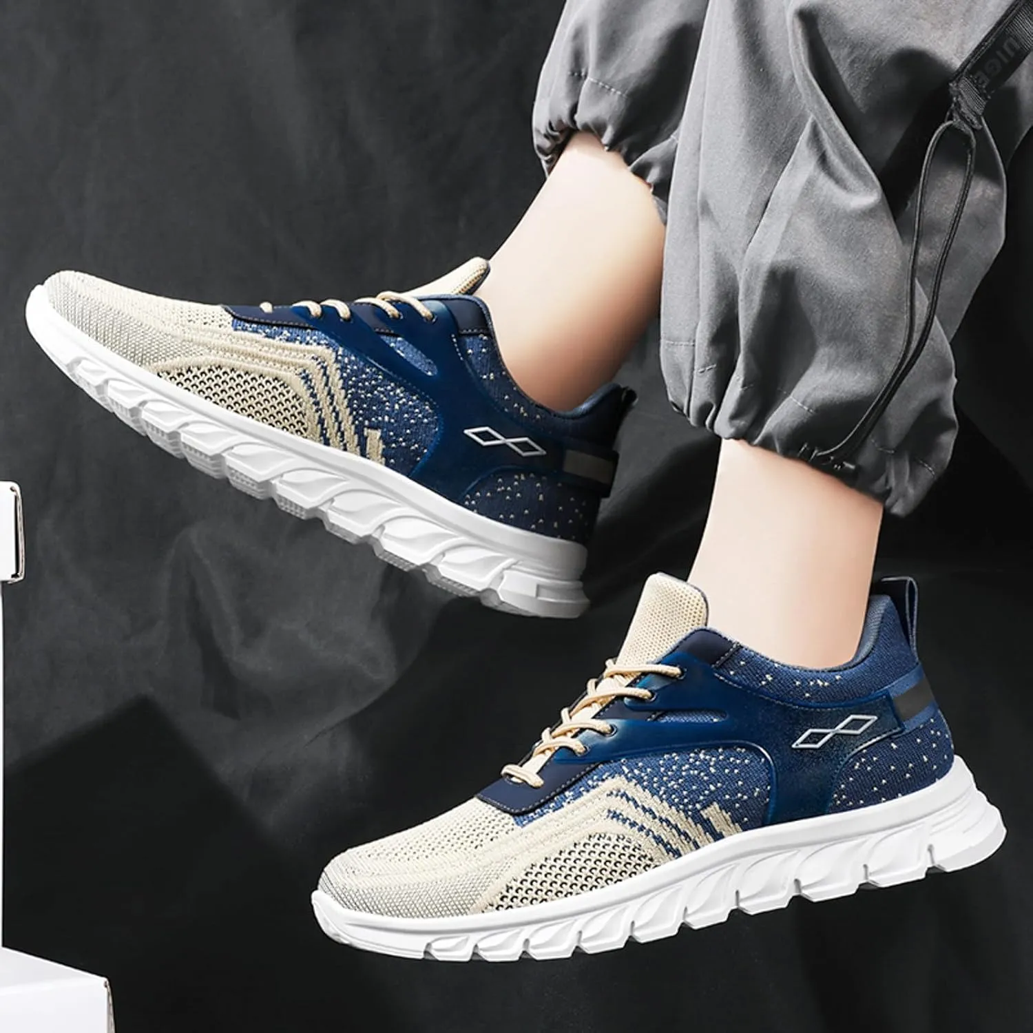 Mens Shoes Mens Shoes Casual Shoe Fashion Sneaker Black Dress Breathable Mesh Fashion Sneakers Slip on Slip on Men