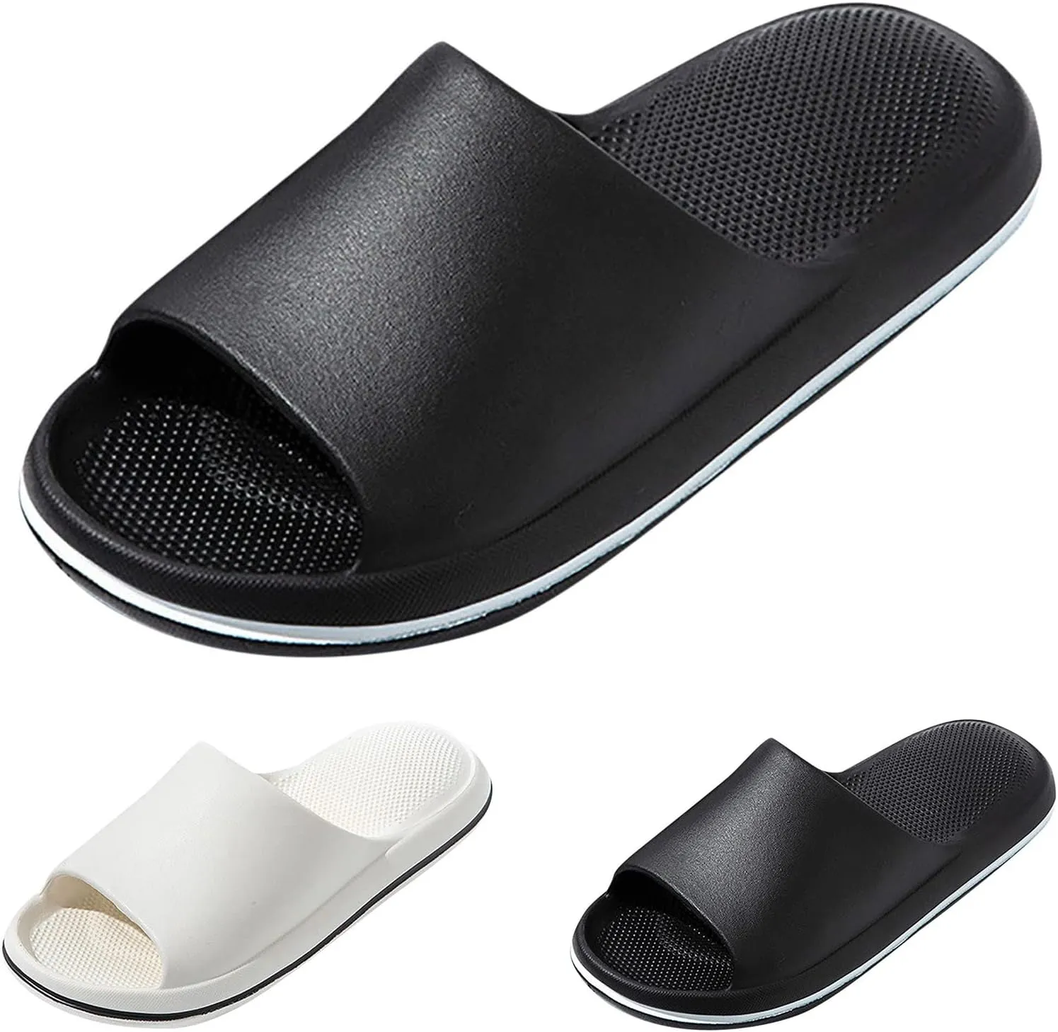 Mens Shower Shoes Shower Shoes Women Bathroom Slippers Men Womens Slides Ultimate Comfort Public Comfortable Slippers