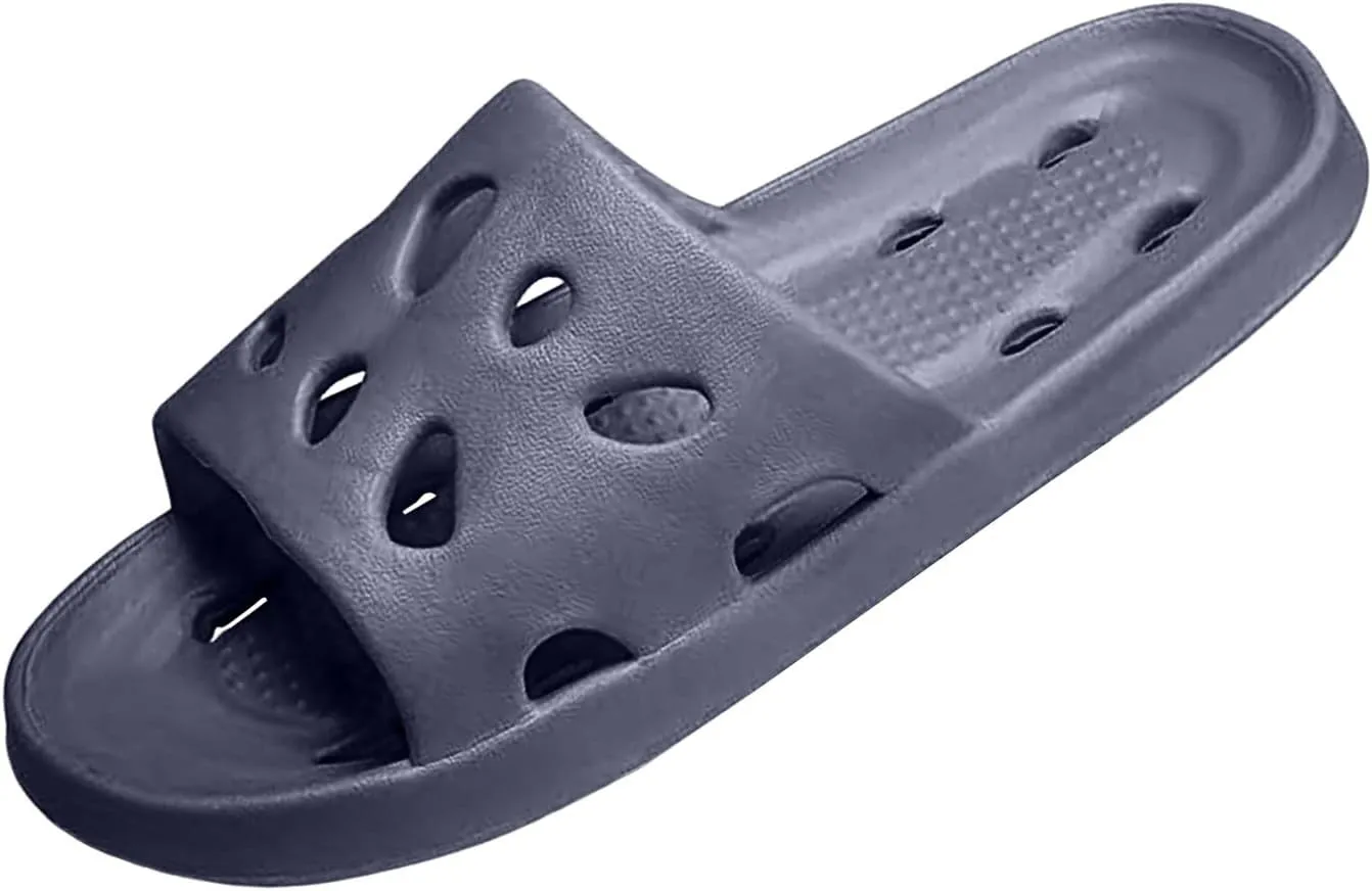 Mens Shower Shoes Womens Slides Mens Slippers Shower Shoes Women Public Pool Ultimate Comfort Slippers