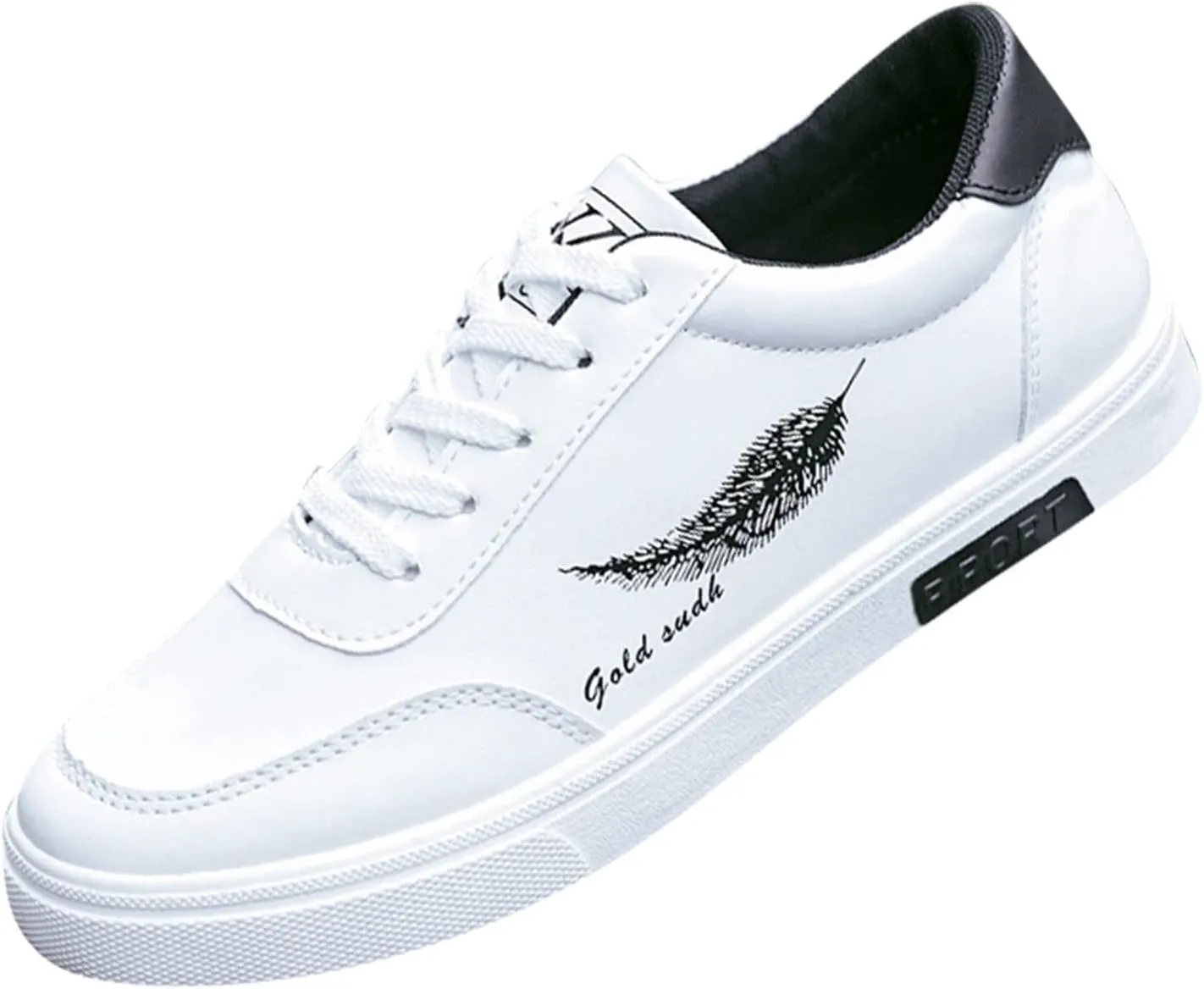 Mens Slip On Sneakers Lace Up Dressy Flat Shoes Wide Width Business Shoes Women Fashion Breathable Casual Dress Sneakers