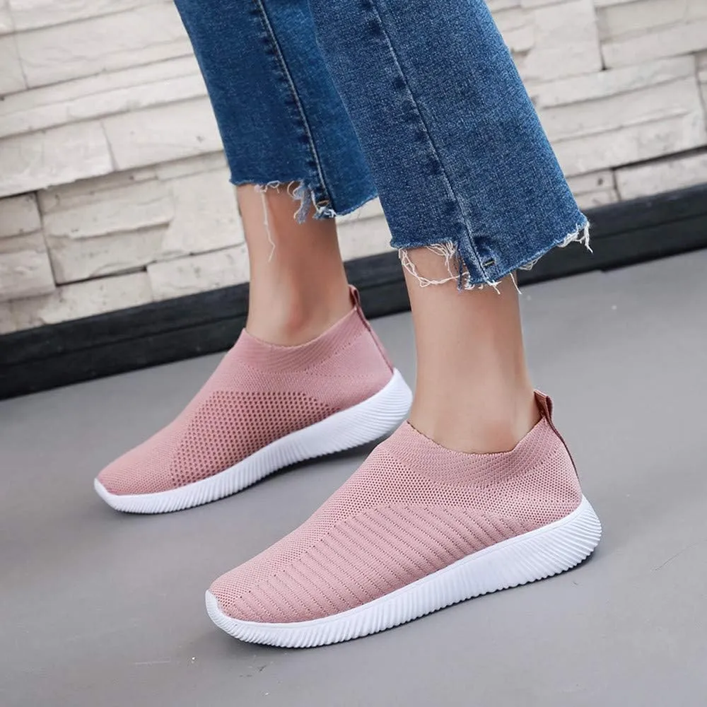 Mens Slip On Sneakers Slip On Shoes for Men Mens Casual Sneakers Lightweight Round Toe Flats Comfortable Womens Loafers Wide Width White Sneakers for Women