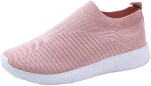 Mens Slip On Sneakers Slip On Shoes for Men Mens Casual Sneakers Lightweight Round Toe Flats Comfortable Womens Loafers Wide Width White Sneakers for Women