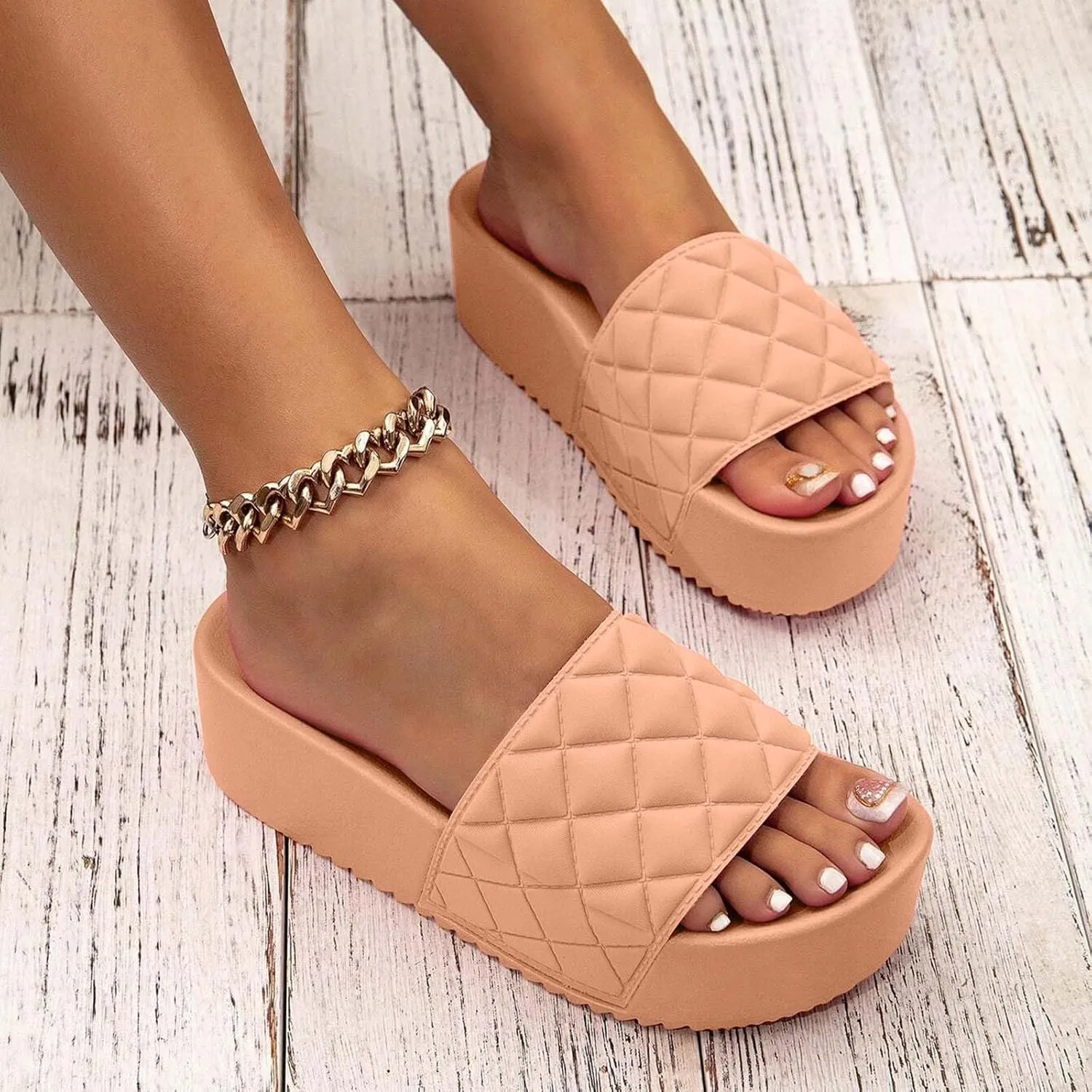 Mens Slippers Shower Shoes Women Bathroom Slippers Men Slides for Women Public Travel Ultra Comfort