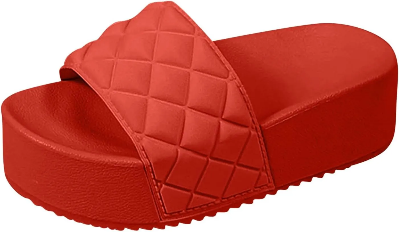Mens Slippers Shower Shoes Women Bathroom Slippers Men Slides for Women Public Travel Ultra Comfort