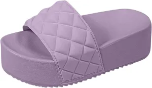 Mens Slippers Shower Shoes Women Bathroom Slippers Men Slides for Women Public Travel Ultra Comfort