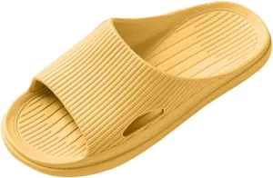 Mens Slippers Slides for Women Bathroom Slippers Men Shower Shoes Women Ultimate Comfort Pool Open Toe