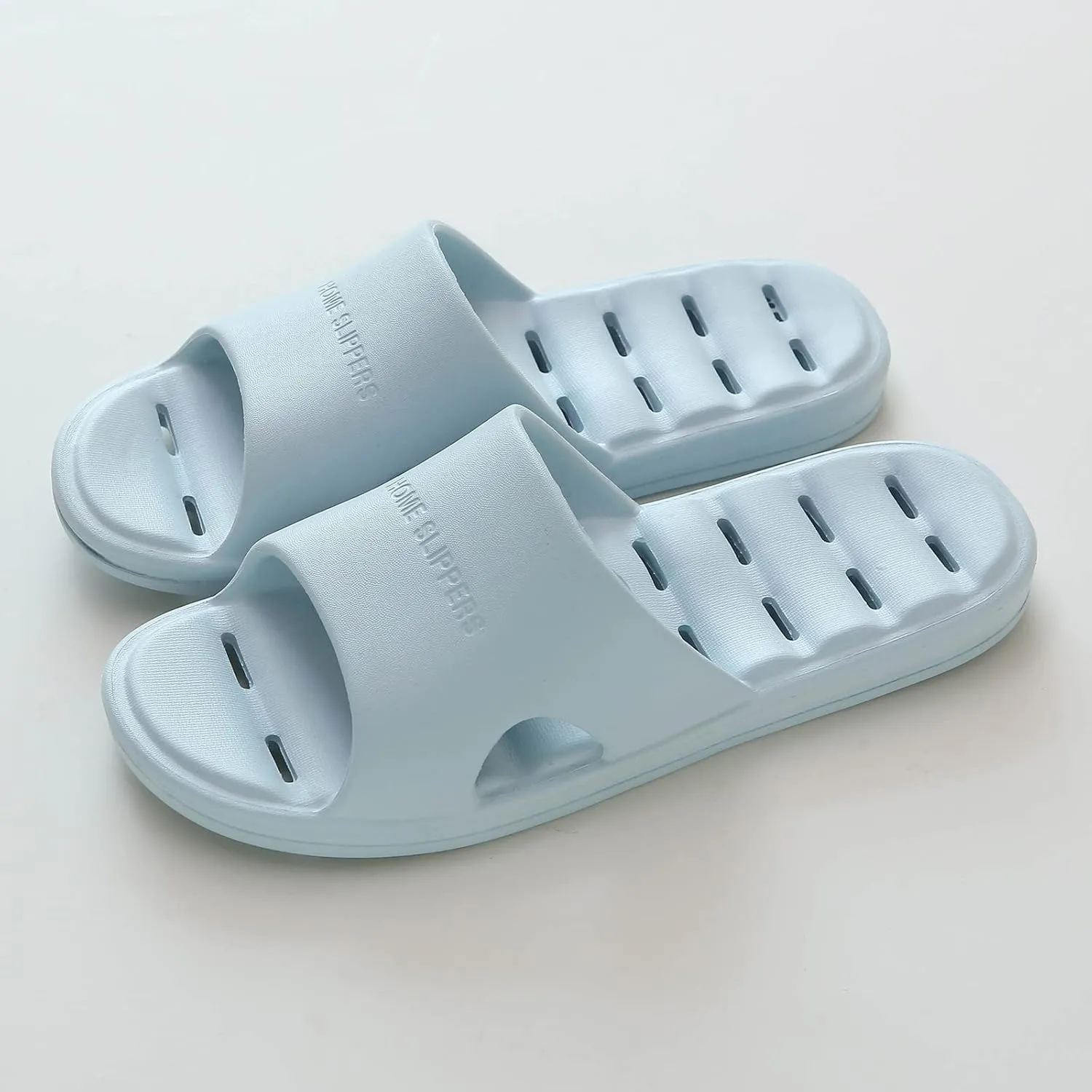 Mens Slippers Womens Slides Mens Shower Shoes Slides for Women Ultimate Comfort Dorms Drainage Hole Slippers
