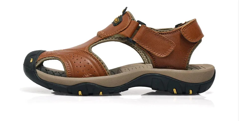 Men's Summer Leather Water Walking Sandals
