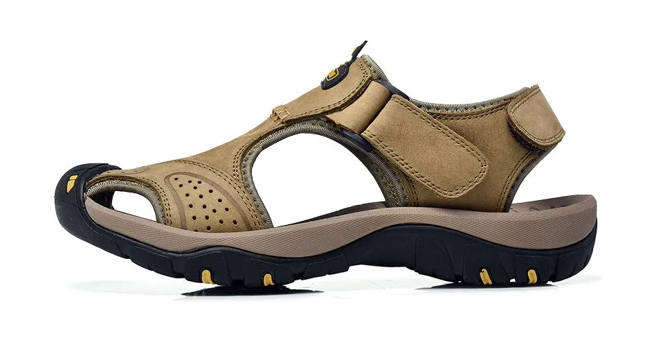 Men's Summer Leather Water Walking Sandals