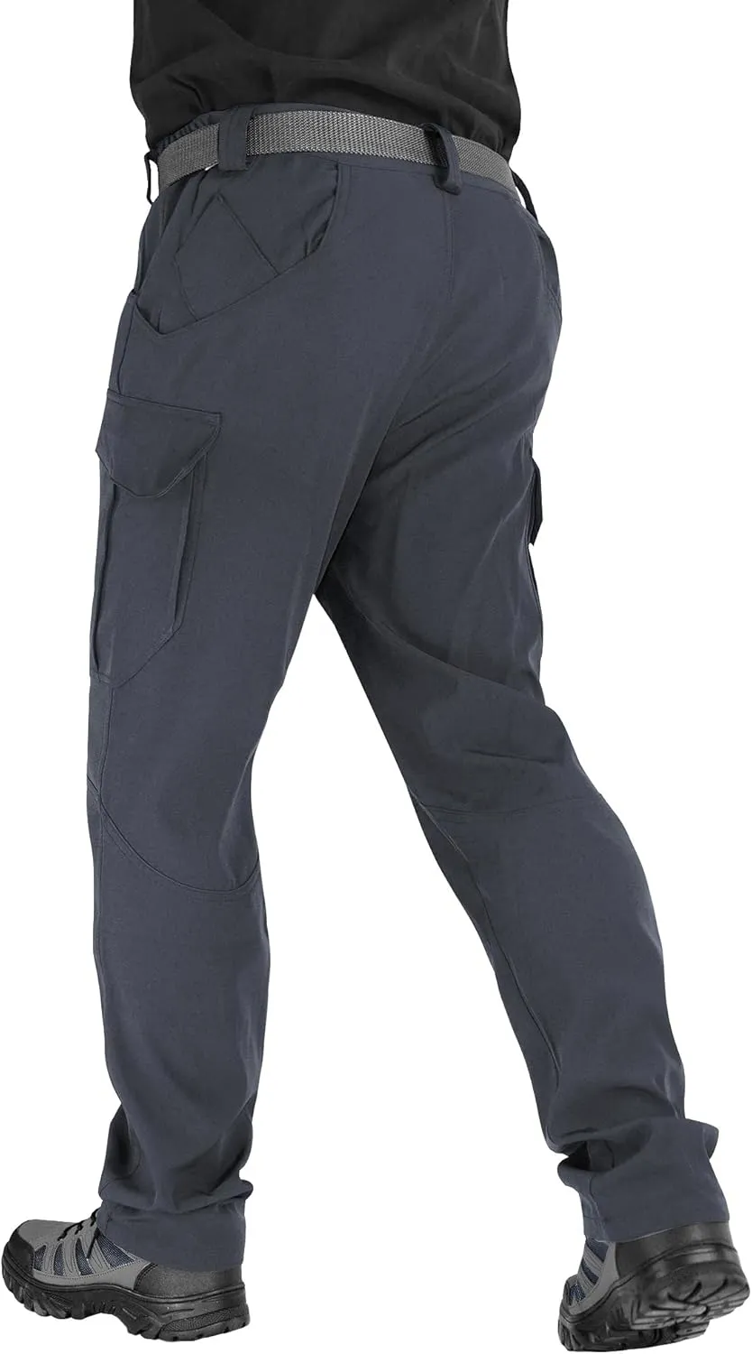 Men's Tactical Hiking Pants - Water-Resistant Cargo Work Pants, Military-Grade Construction & Outdoor Pants for Men