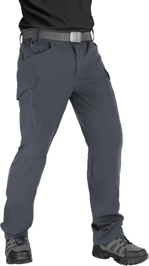 Men's Tactical Hiking Pants - Water-Resistant Cargo Work Pants, Military-Grade Construction & Outdoor Pants for Men