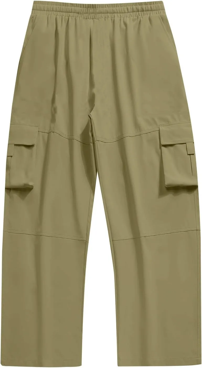 Mens Tactical Pants Breathable Flex Camo Heavyweight Cargo Pants Running Camouflage Camp Waterproof Work Pants