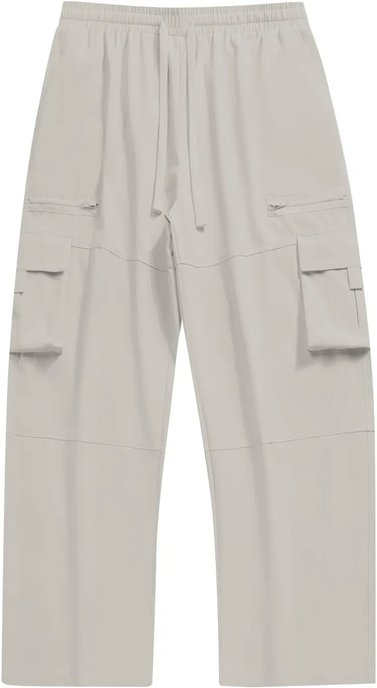 Mens Tactical Pants Classic Lightweight Flexcamo Work Pants Camp Workout Windproof Camouflage Cargo Pants