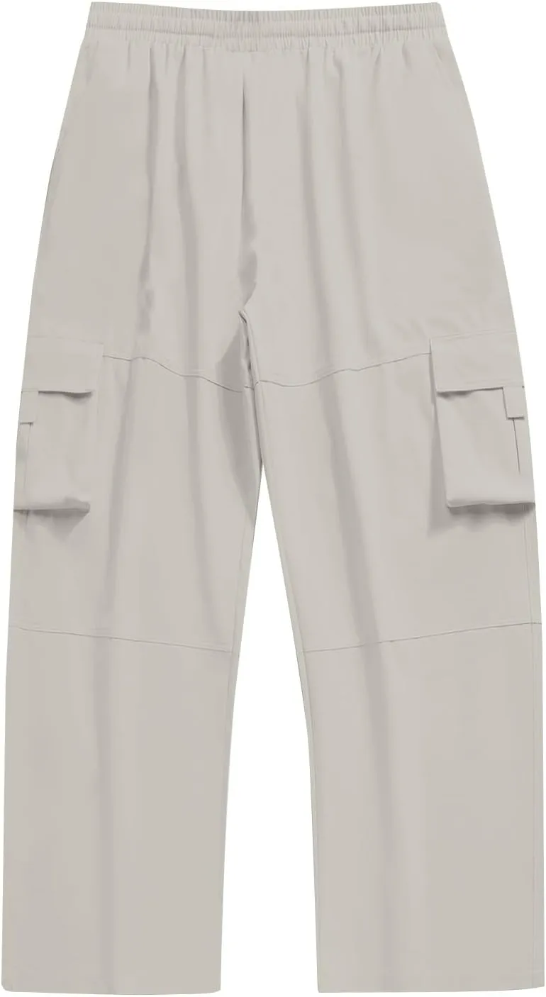 Mens Tactical Pants Classic Lightweight Flexcamo Work Pants Camp Workout Windproof Camouflage Cargo Pants