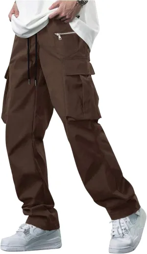 Mens Tactical Pants Climbing Running Lightweight Cargo Pants Flexible Flexcamo Ripstop Waterproof Work Pants
