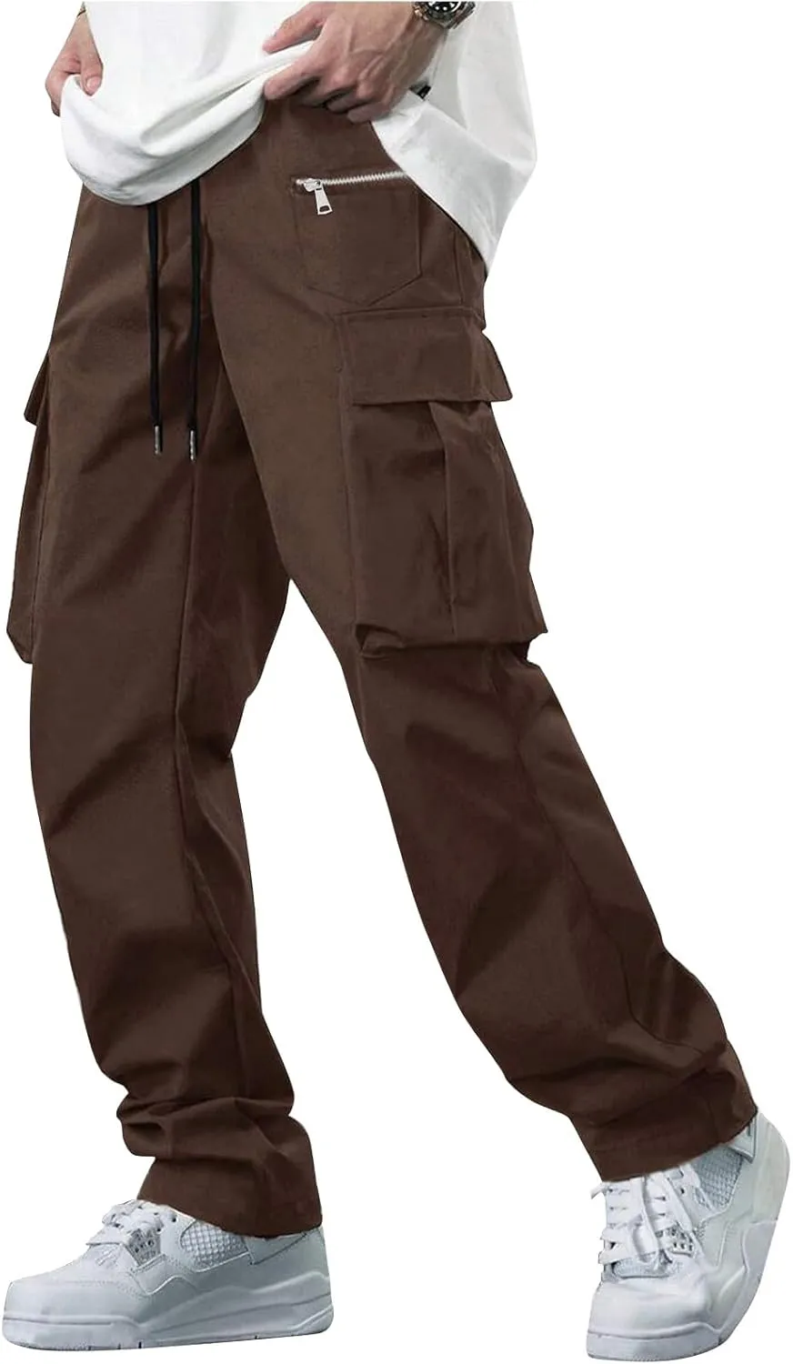 Mens Tactical Pants Climbing Running Lightweight Cargo Pants Flexible Flexcamo Ripstop Waterproof Work Pants