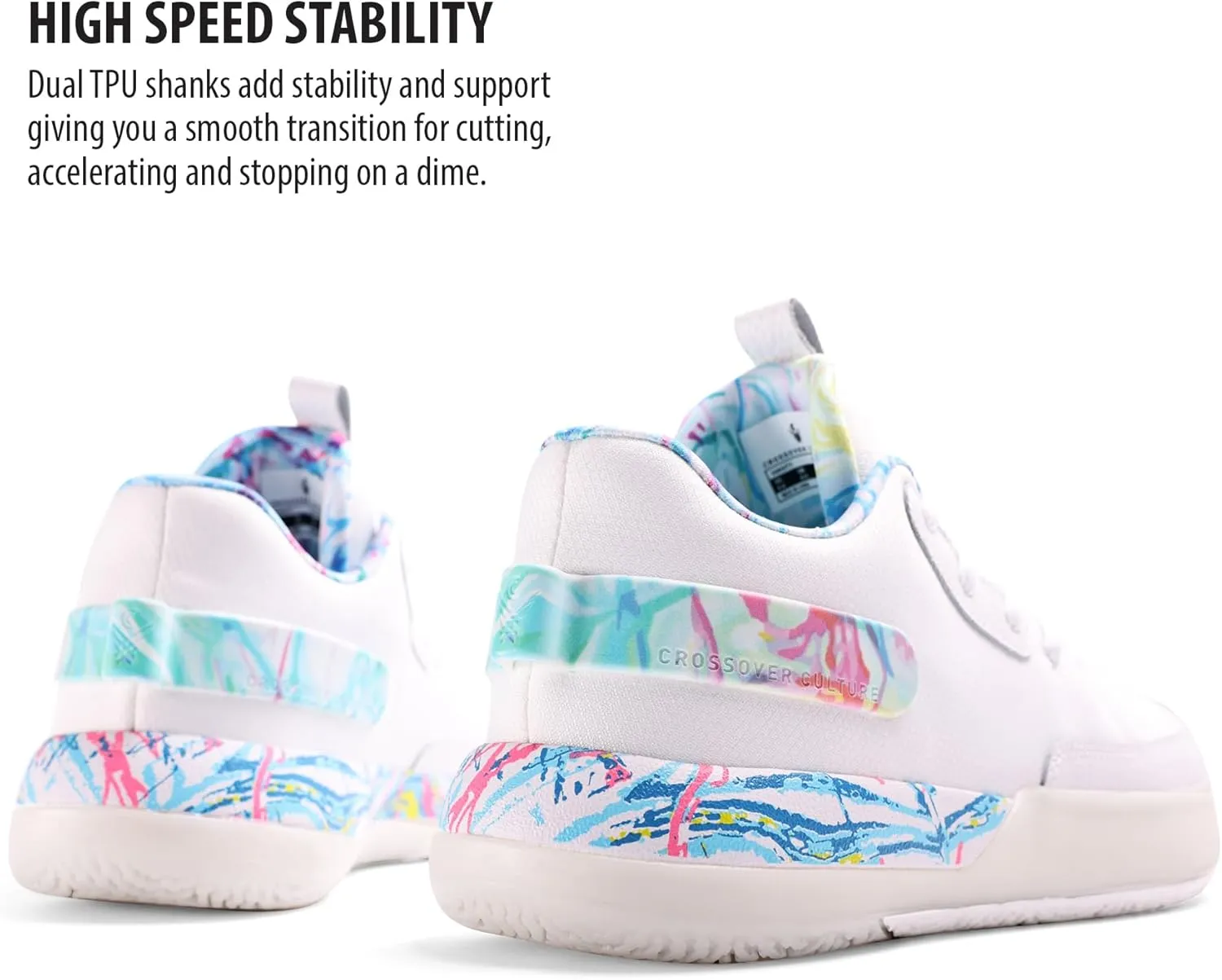 Mens Varsity Basketball Shoes - Comfortably Padded Low Top Basketball Shoes for Men - Basketball Sneakers