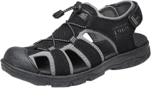 Men's Water Sandals Open Toe Hiking Outdoor Non Slip Sandals Mens Hiking Open Toe Outdoor Beach Sandal