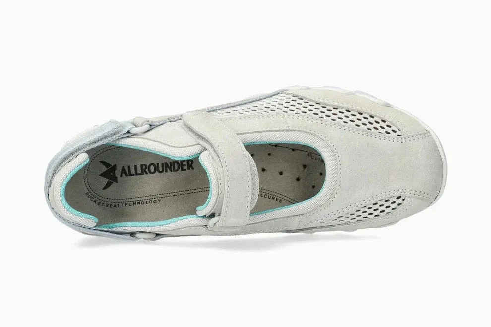 Mephisto All Rounder Women's Niro Shoes- Glacier Grey