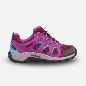 Merrell Kid's Oakcreek Low Lace Waterproof Purple/Blue