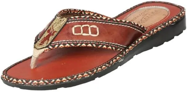 Mexican -Artisanal Sandals Leather Shedron