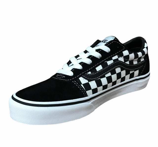 Rebound Axis Technology low - end shoes Vans scarpa sneakers da vragazzo a scacchi Ward VN038J9PVJ1 nero-bianco