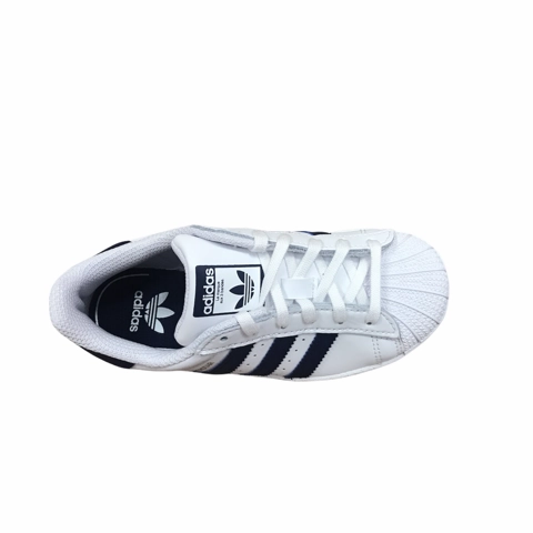 Adidas sneakers bassa per ragazzi Superstar C GZ2884 bianco-blu running in wet conditions shoes
