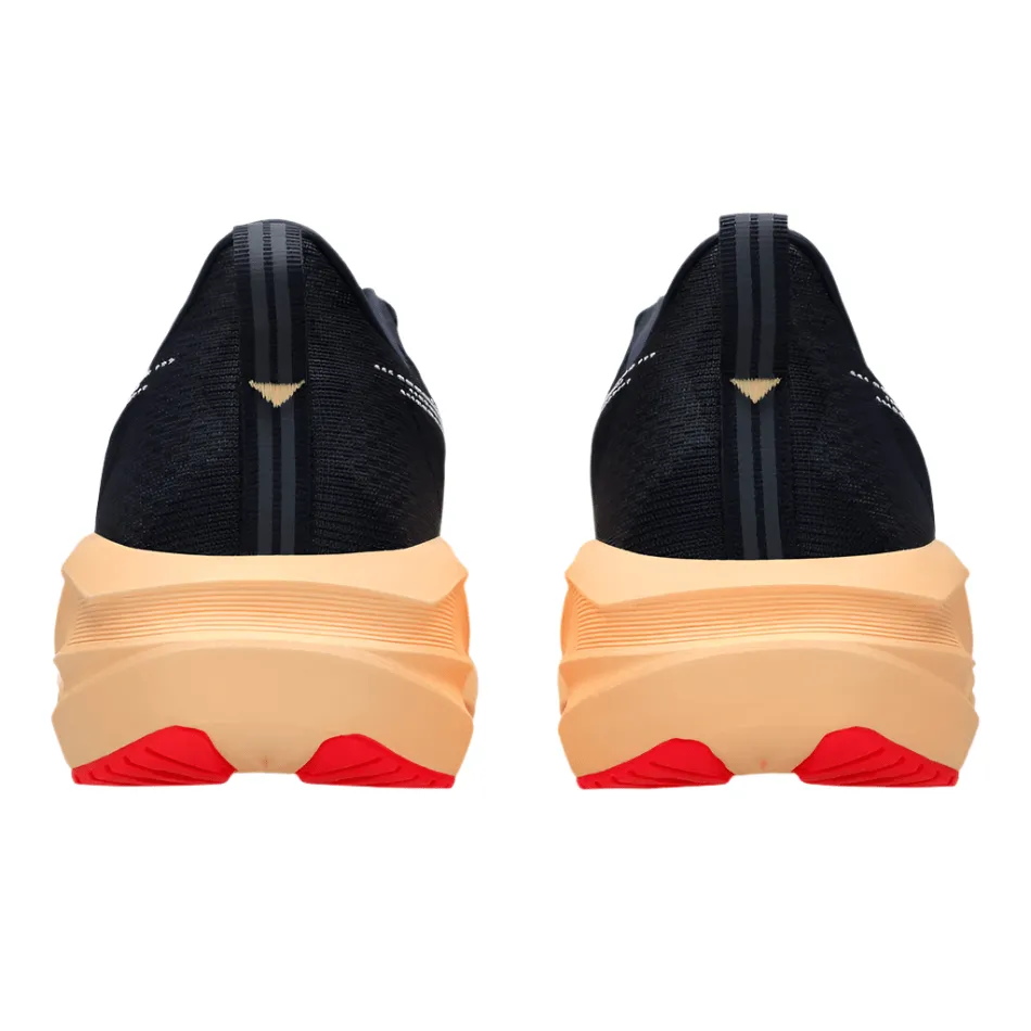 sun - design shoes ASICS Men's NOVABLAST 5 Running Shoes in Midnight/Orange Glow AW25