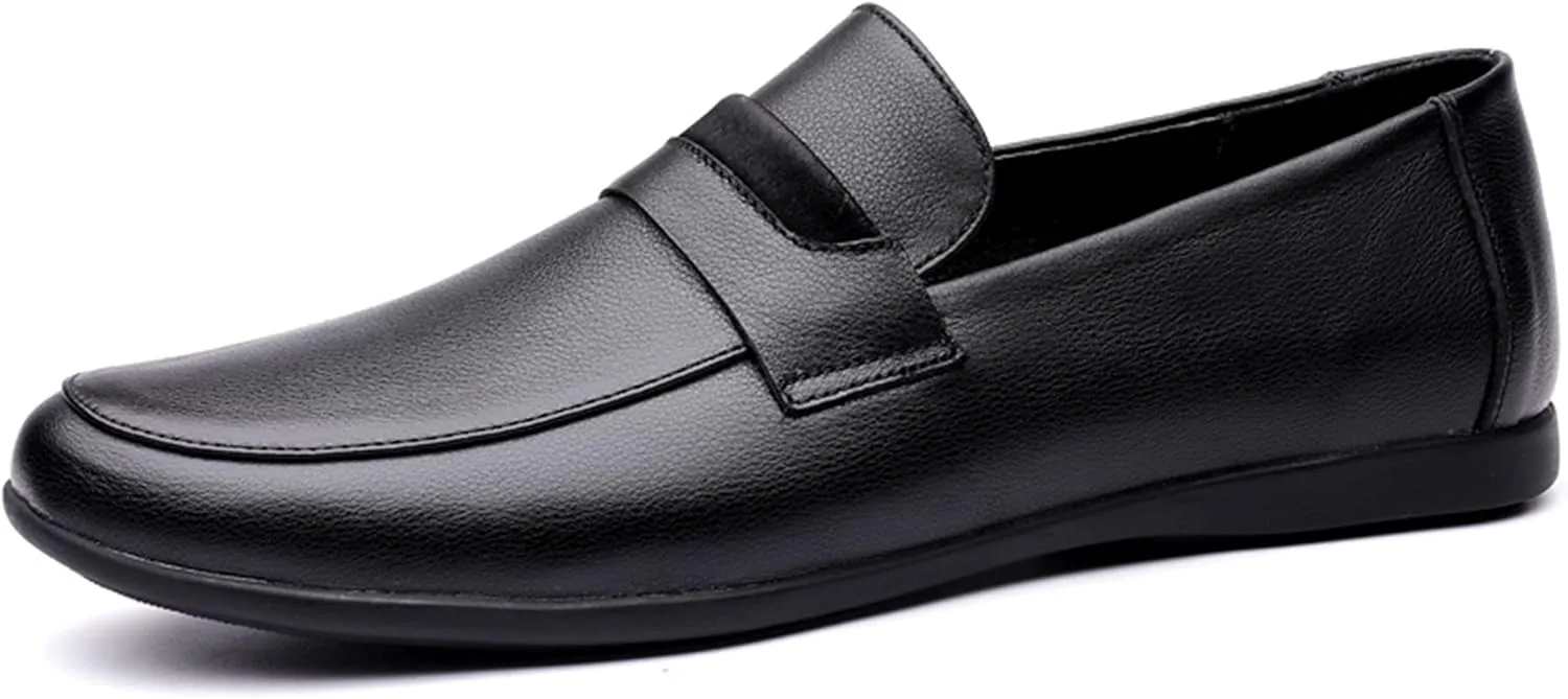 Minishion Anti-Slip Casual Soft Driving Loafers Dress Shoes 0319#