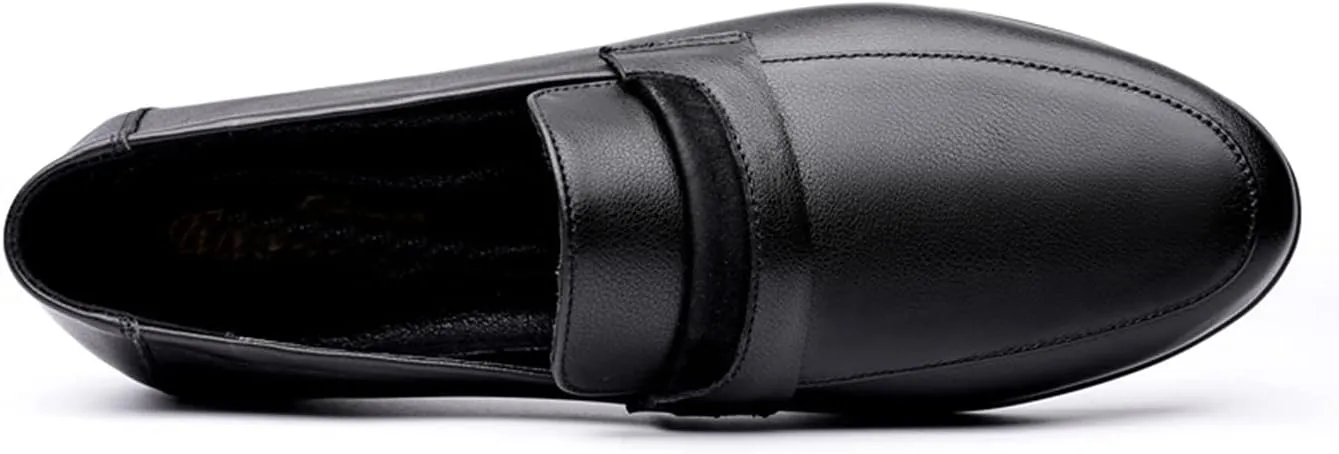 Minishion Anti-Slip Casual Soft Driving Loafers Dress Shoes 0319#