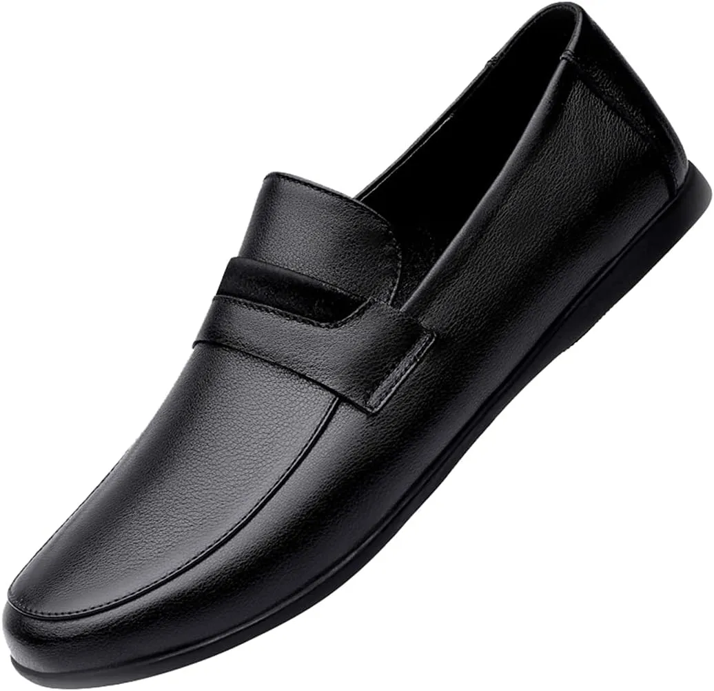 Minishion Anti-Slip Casual Soft Driving Loafers Dress Shoes 0319#