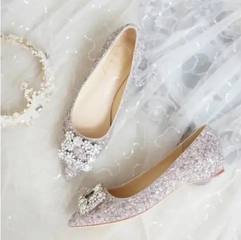 MOBI Magic Crystal Bling Slip-On Shoes