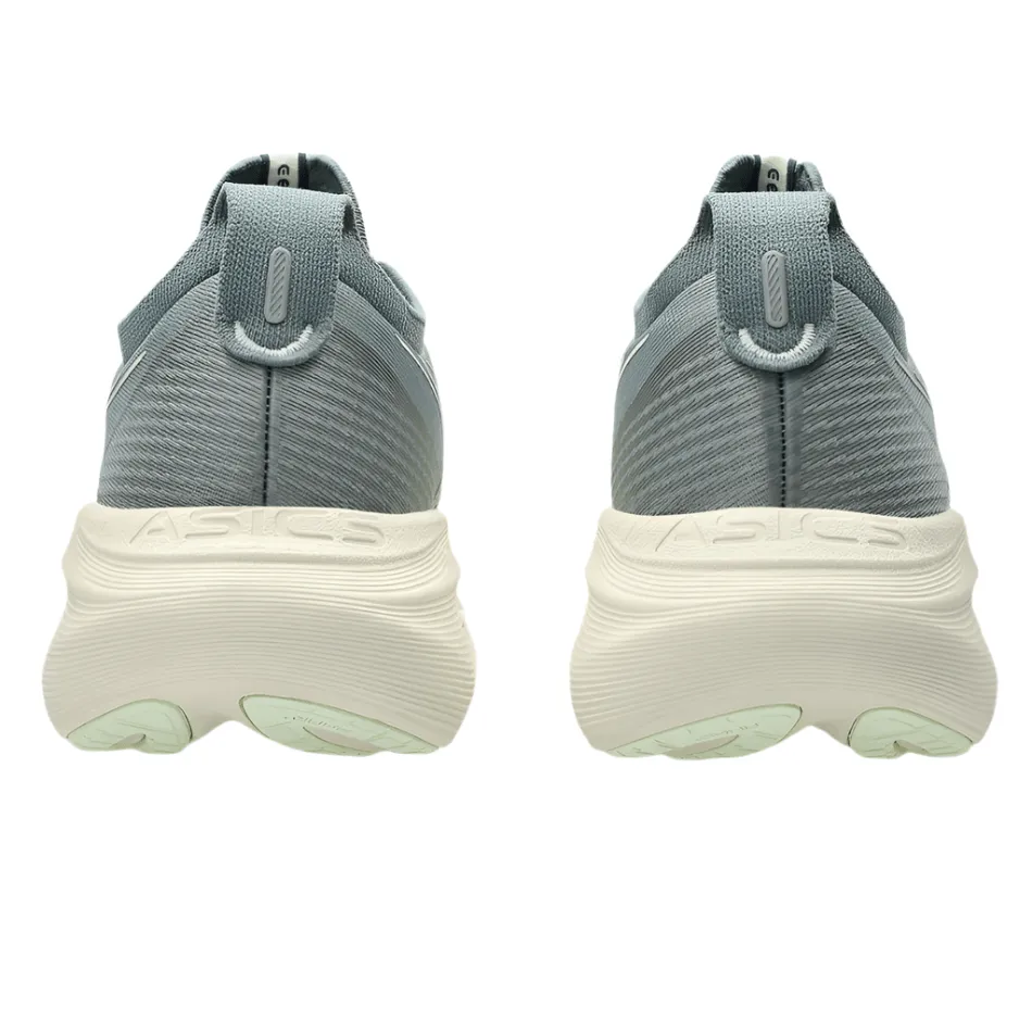 ASICS Women's GEL-NIMBUS 27 Running Shoes in Monument Blue/Whisper Green AW25 Tear Resistant