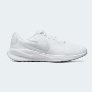 Nike Revolution 7 Men's Running Trainers White FB2207 100 Stretch Lace Cover Responsive Foam Core