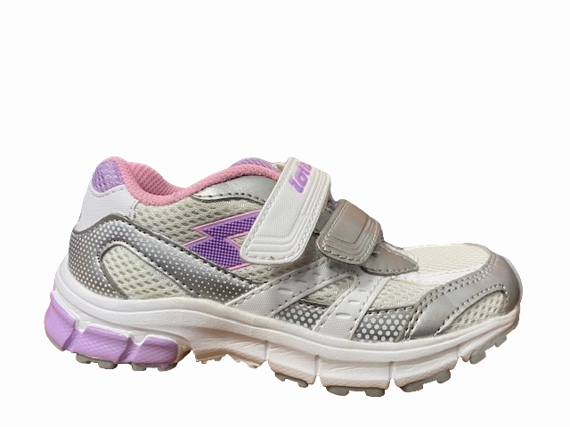 foam sole shoe trait Lotto scarpa sneakers da bambina Zenith III R6048 grigio