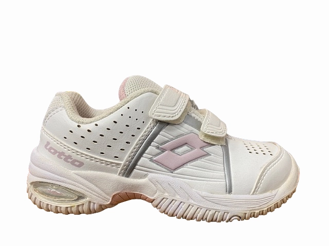 Lotto scarpa sneakers da bambina Zenith Q4005 bianco Impressive shock absorption