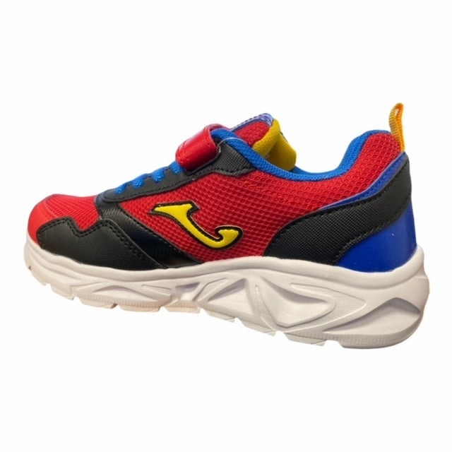easy to take off Joma scarpa da ginnastica da bambino Star Jr 2206 red-blue