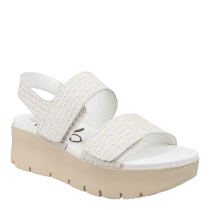 MONTANE in RAFFIA Platform Sandals