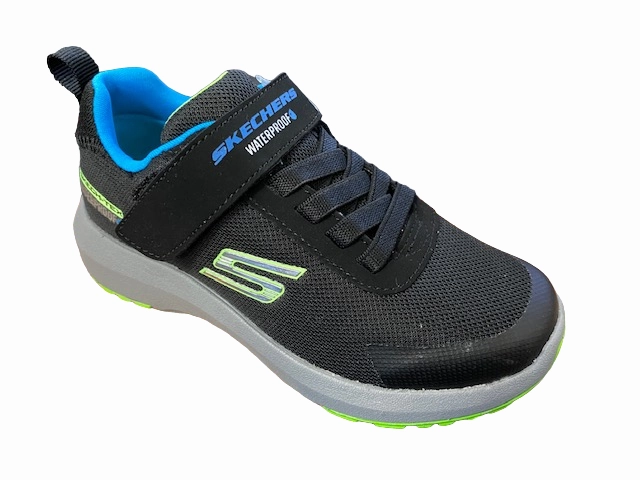 cross-training shoes Midfoot Lock Skechers Scarpa da ginnastica da ragazzo Dynamic Tread Hydrode waterproof 403661L/BLK nero