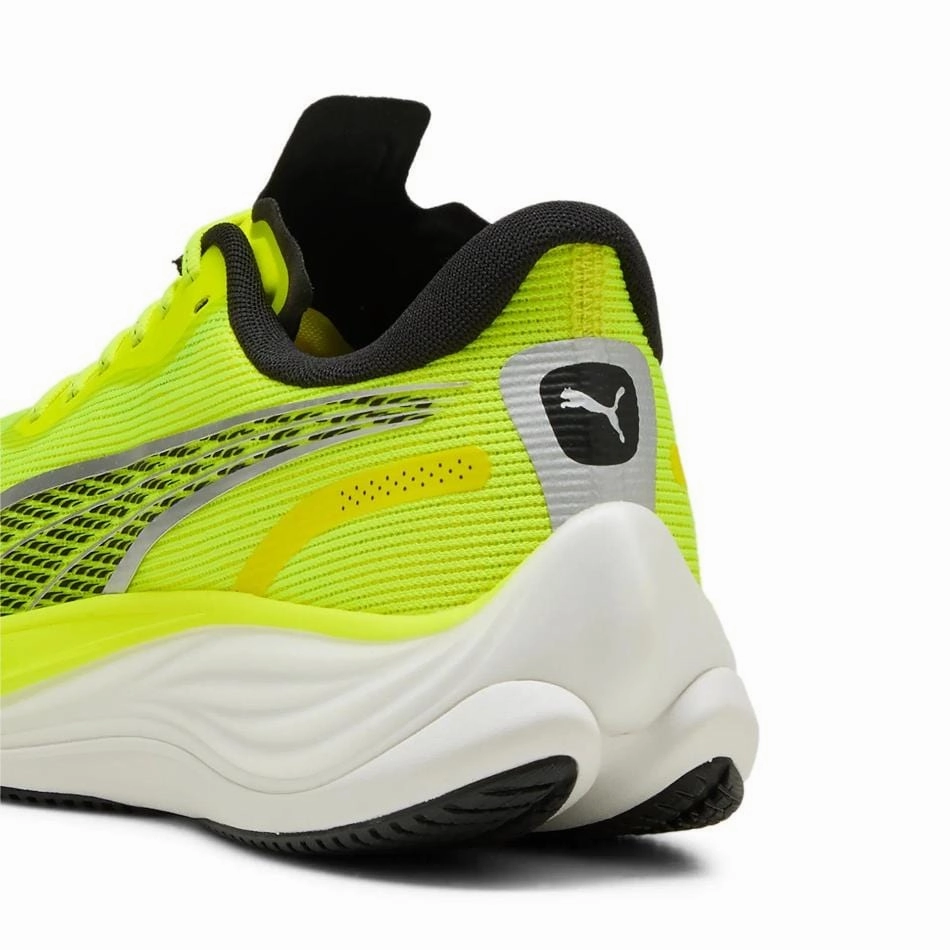 Socks Custom Fit Insole Puma Men's Velocity NITRO 3 Running Shoes in Yellow Alert/PUMA Black SS25