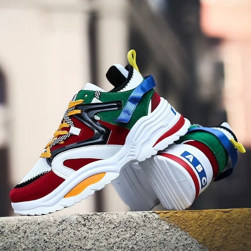 Multi-Color Trend Fashion Breathable Sneakers