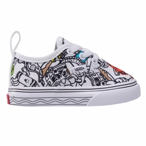 foam padding Biomechanical Arch Plate Vans Authentic Elas x Crayola Infant VN0A34A1ARE1 | Sneakers bianche a fantasia