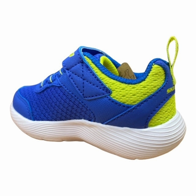 logo - laced shoes Skechers scarpa da bambino Dyna-Lite Relter 407237N/BLLM blu lime