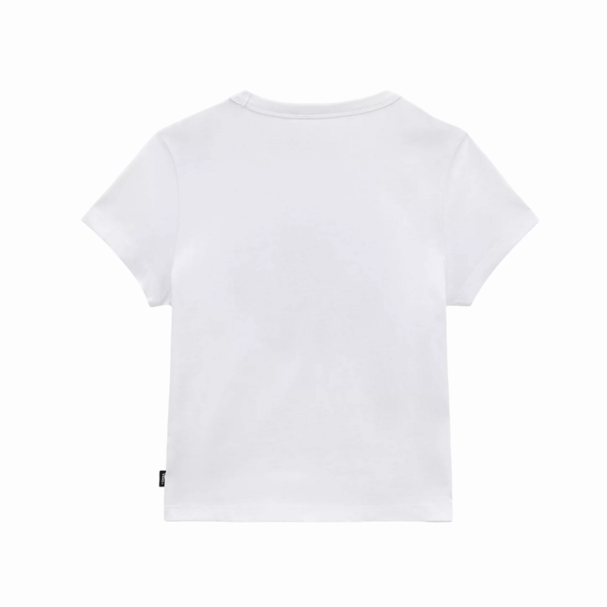 Vans maglietta manica corta da ragazza Resort To Nature VN0003GRWHT1 bianco Trendy Comfort Perfect Layer Wear