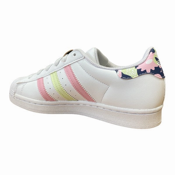 personal growth running in forest Adidas Originals scarpa sneakers da ragazza Superstar GY3330 bianco limone rosa