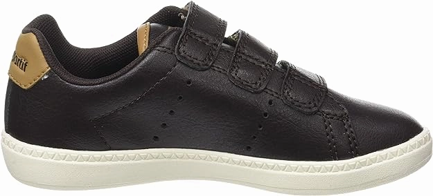 Energy Retention Core easy - to - clean - design shoes Le Coq Sportif scarpa da bambino con strappo in pelle Courtone 1720116 marrone