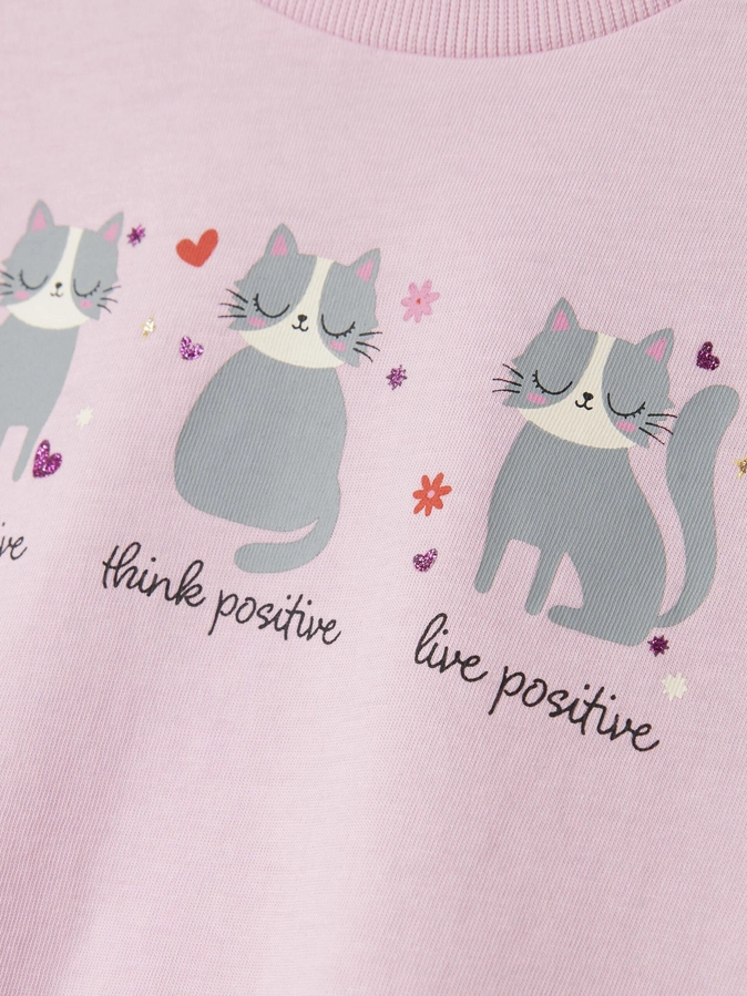 Minimal Style Trend name it maglietta manica corta da bambina Betria 13238045 rosa