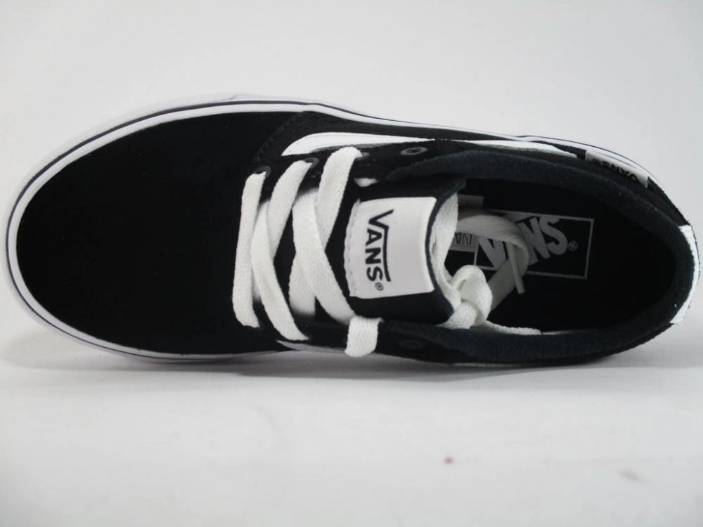 molded shoes competitive runner shoes Vans scarpa sneakers da ragazzi Chapman Stripe VN0A349SIJU nero-bianco