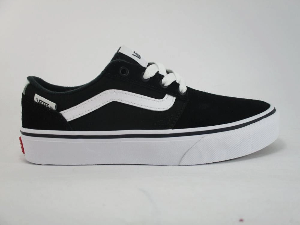 Lightweight Upper Vans scarpa sneakers da ragazzi Chapman Stripe VN0A349SIJU nero-bianco