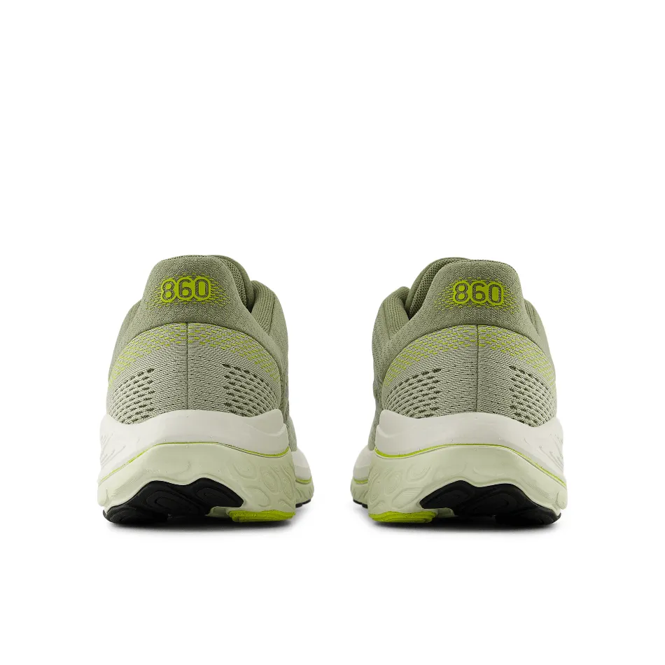 Odor Resistant Materials Thermo Regulating Fabric New Balance Men's 860 v14 in Olivine AW24